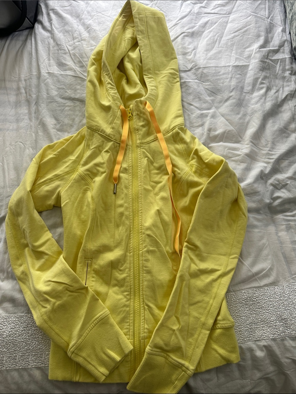 lululemon athletica Yellow Full‑Zip Hoodie
